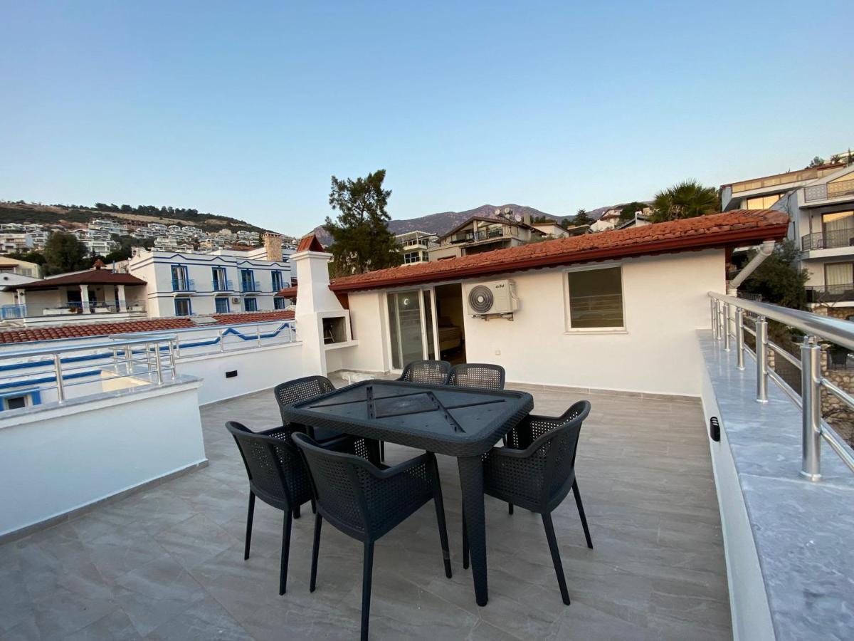 Ferienwohnung Shared Pool Flat Located 3 Min To Beach In Kalkan Exterior foto