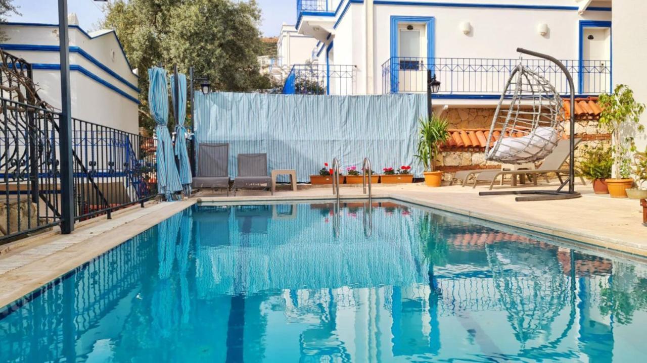 Ferienwohnung Shared Pool Flat Located 3 Min To Beach In Kalkan Exterior foto