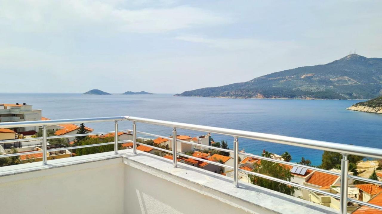 Ferienwohnung Shared Pool Flat Located 3 Min To Beach In Kalkan Exterior foto